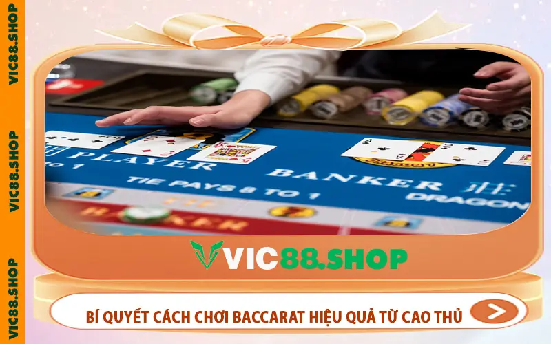 Bí quyết cách chơi baccarat hiệu quả từ cao thủ