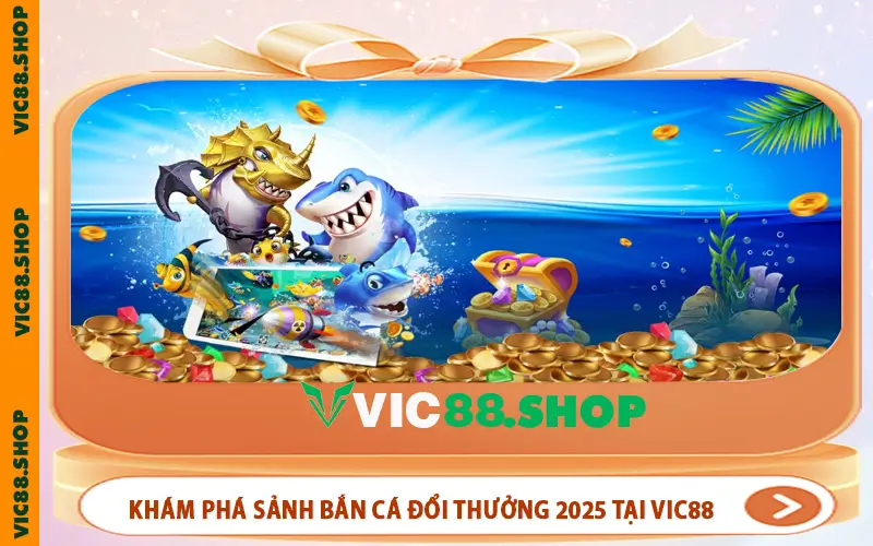 Khám phá sảnh bắn cá đổi thưởng 2025 tại VIC88