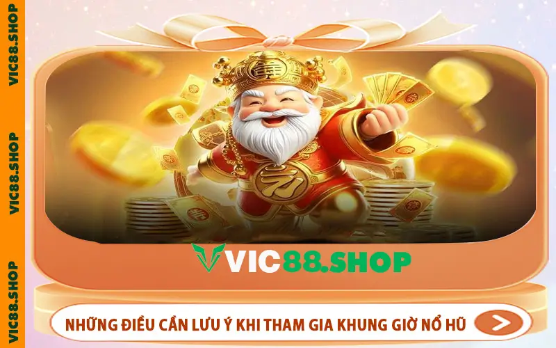 Những điều cần lưu ý khi tham gia khung giờ nổ hũ