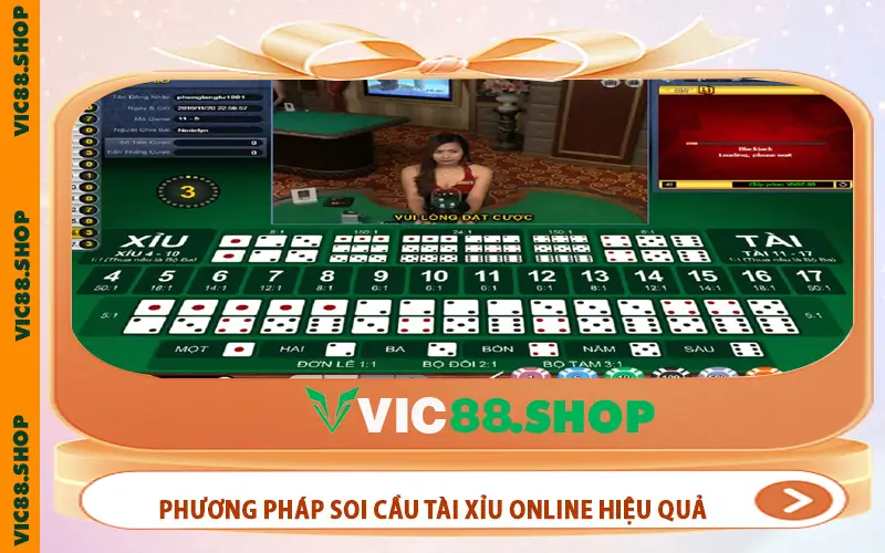 Phương pháp soi cầu tài xỉu online hiệu quả